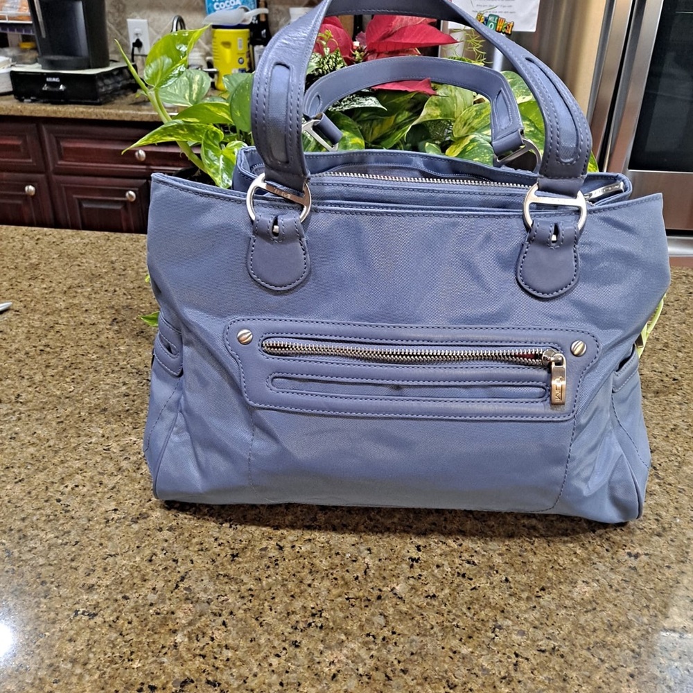 Tumi Light Blue Shoulder Bag